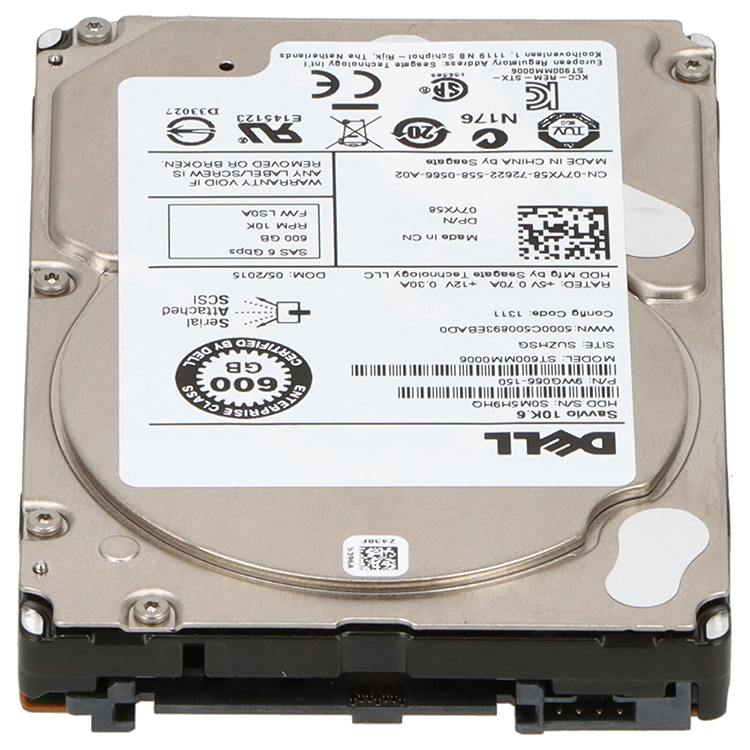 Dell 600GB 10K RPM SAS 6Gbps 2.5" Hard Drive