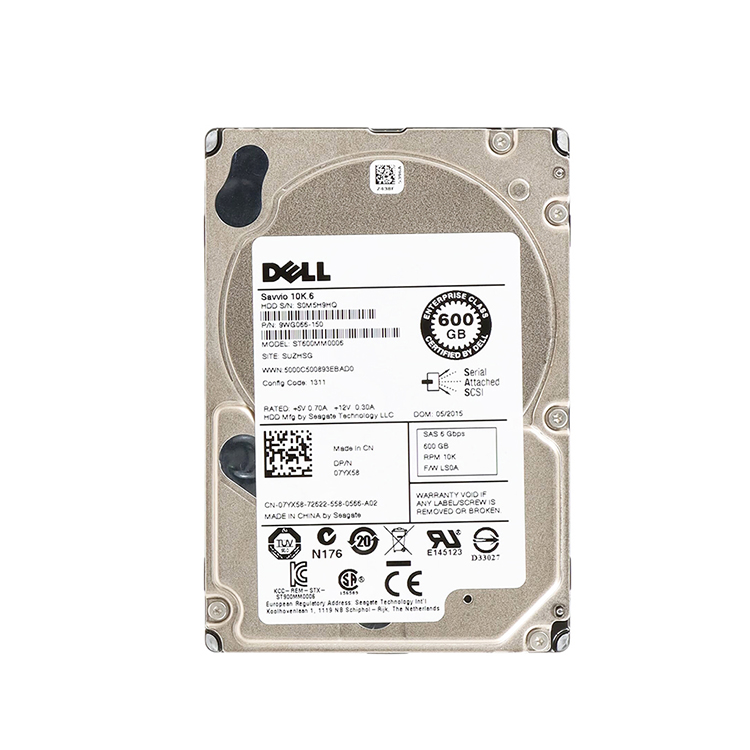 Dell 600GB 10K RPM SAS 6Gbps 2.5" Hard Drive