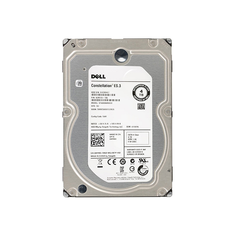 Dell 4TB SATA 6Gbps 3.5" Hard Drive