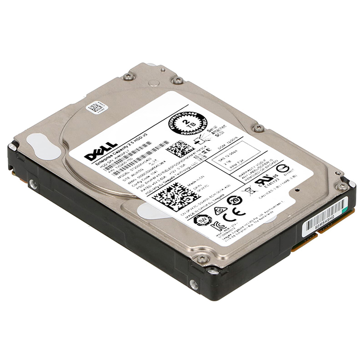 Dell 2TB 7.2K RPM SAS 12Gbps 2.5" Hard Drive