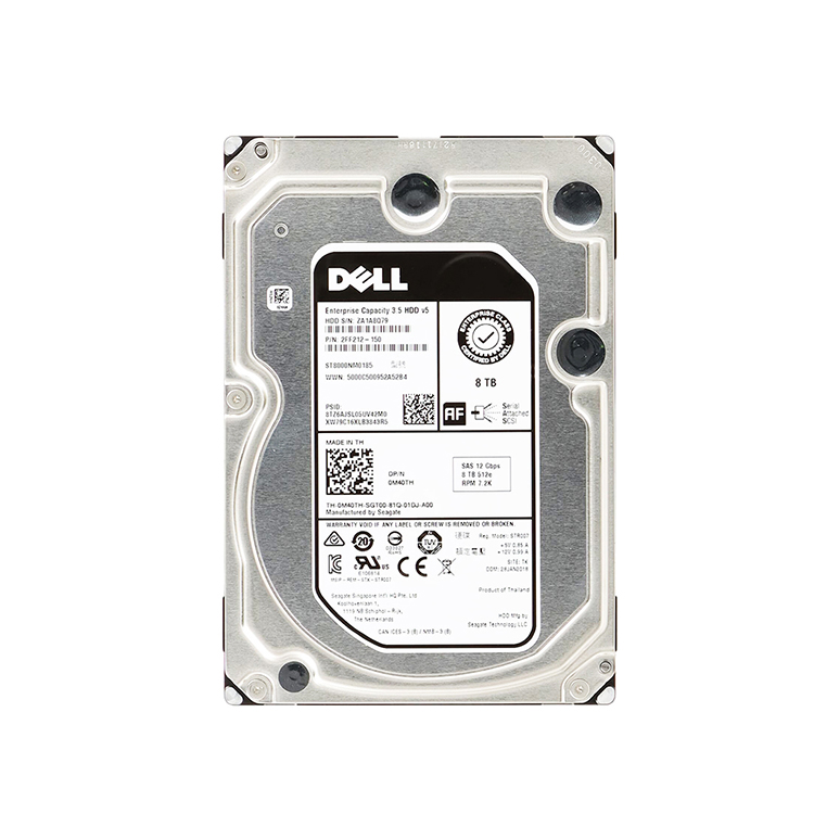 Dell SAS Hard Drive 8TB 7.2k SAS 12G 3.5″