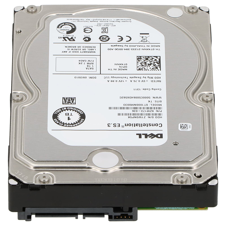 Dell 1TB 7.2K RPM SATA 6Gbps 3.5" Hard Drive