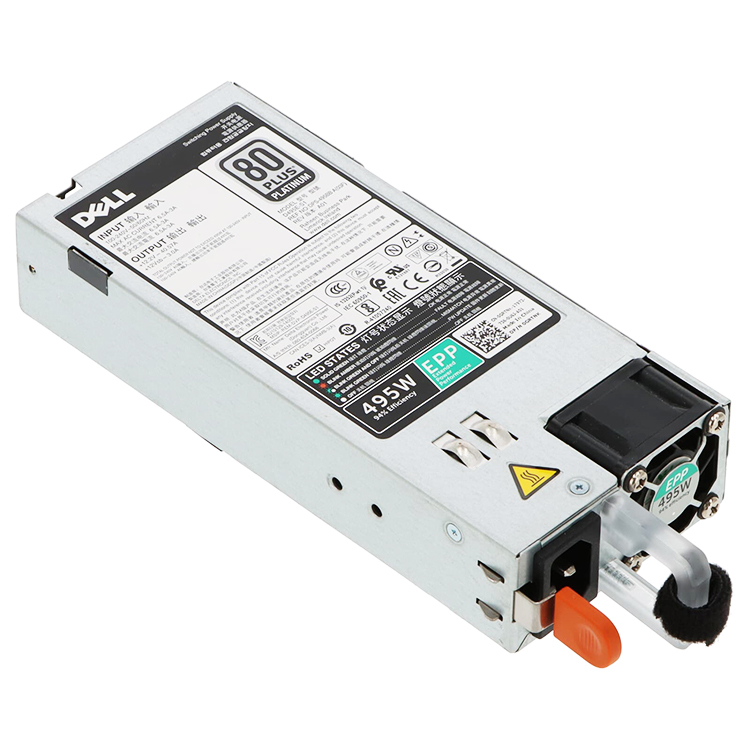 Dell 495W 80 Plus Platinum Power Supply