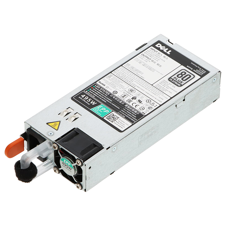 Dell 495W 80 Plus Platinum Power Supply