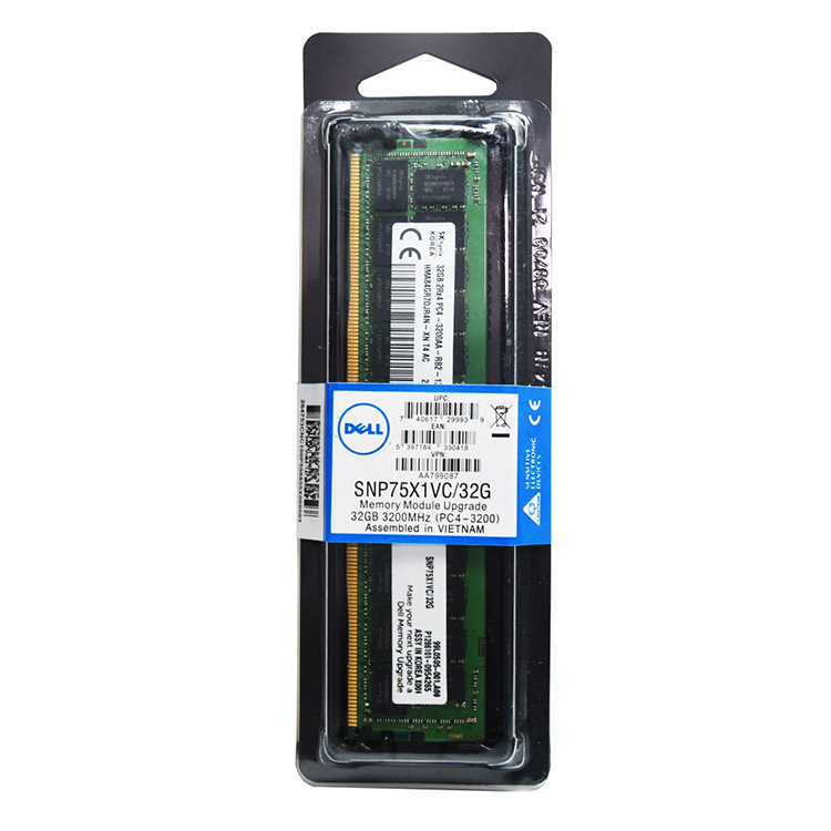 Dell 32GB DDR4-3200MHz ECC Registered Memory
