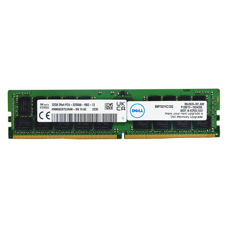 Dell 32GB DDR4-3200MHz ECC Registered Memory